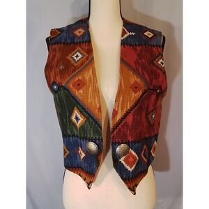 Coldwater Creek Vantage southwestern vest